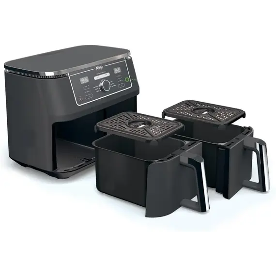 აეროგრილი Ninja AF400EU Dual Zone Air Fryer Black, 4 imageაეროგრილი Ninja AF400EU Dual Zone Air Fryer Black, 4 imageაეროგრილი Ninja AF400EU Dual Zone Air Fryer Black, 4 image
