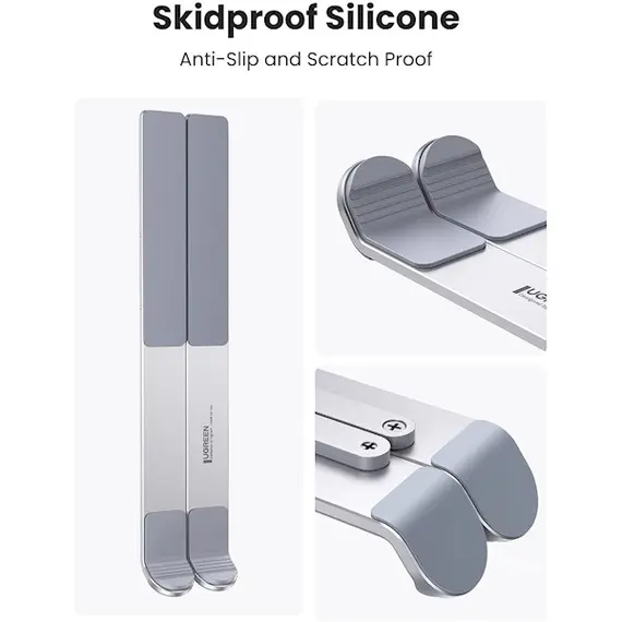 ნოუთბუქის სადგამი UGREEN LP451 (40289) Foldable Laptop Stand, Silver, 3 imageნოუთბუქის სადგამი UGREEN LP451 (40289) Foldable Laptop Stand, Silver, 3 imageნოუთბუქის სადგამი UGREEN LP451 (40289) Foldable Laptop Stand, Silver, 3 image