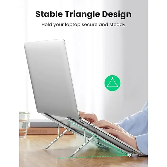 ნოუთბუქის სადგამი UGREEN LP451 (40289) Foldable Laptop Stand, Silver, 2 imageნოუთბუქის სადგამი UGREEN LP451 (40289) Foldable Laptop Stand, Silver, 2 imageნოუთბუქის სადგამი UGREEN LP451 (40289) Foldable Laptop Stand, Silver, 2 image