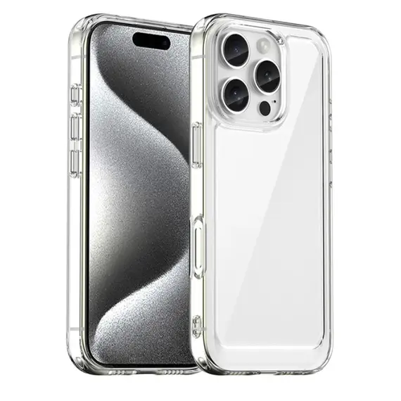 მობილურის ქეისი TVC iPhone 16 Pro Max Case TPU + Acrylic Clear Back Coverმობილურის ქეისი TVC iPhone 16 Pro Max Case TPU + Acrylic Clear Back Coverმობილურის ქეისი TVC iPhone 16 Pro Max Case TPU + Acrylic Clear Back Cover