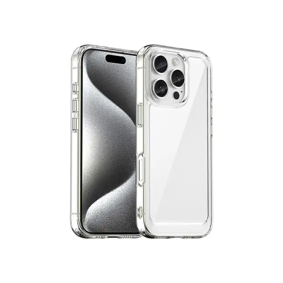 მობილურის ქეისი TVC iPhone 16 Pro Clear Case TPU + Acrylic Back Coverმობილურის ქეისი TVC iPhone 16 Pro Clear Case TPU + Acrylic Back Coverმობილურის ქეისი TVC iPhone 16 Pro Clear Case TPU + Acrylic Back Cover