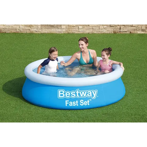 გასაბერი აუზი Bestway Fast Set Pool 1.83mx51cm 57392, 2 imageგასაბერი აუზი Bestway Fast Set Pool 1.83mx51cm 57392, 2 imageგასაბერი აუზი Bestway Fast Set Pool 1.83mx51cm 57392, 2 image