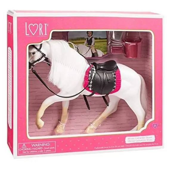 Horse figurine LORI CAMARILLO WHITE HORSE, 2 imageHorse figurine LORI CAMARILLO WHITE HORSE, 2 imageHorse figurine LORI CAMARILLO WHITE HORSE, 2 image