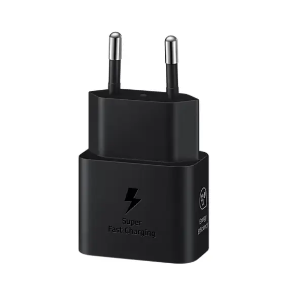 ადაპტერი Samsung AC Charger 25W (EP-T2510NWEGRU) - Black, 3 imageადაპტერი Samsung AC Charger 25W (EP-T2510NWEGRU) - Black, 3 imageადაპტერი Samsung AC Charger 25W (EP-T2510NWEGRU) - Black, 3 image