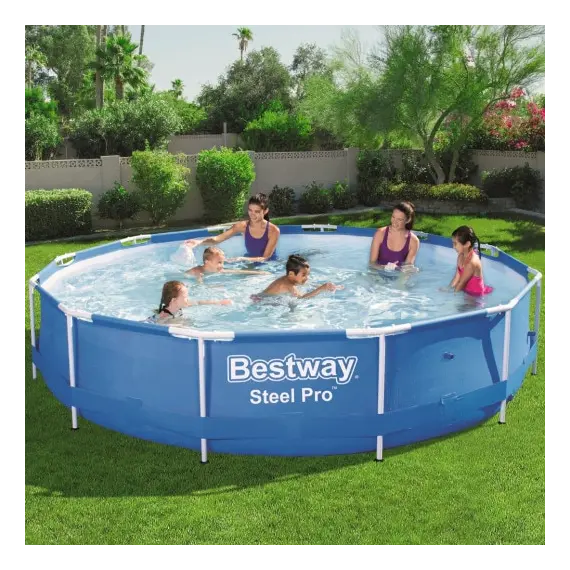 Frame Pool Bestway Steel Pro™ Frame Pool 12ft, 2 imageFrame Pool Bestway Steel Pro™ Frame Pool 12ft, 2 imageFrame Pool Bestway Steel Pro™ Frame Pool 12ft, 2 image