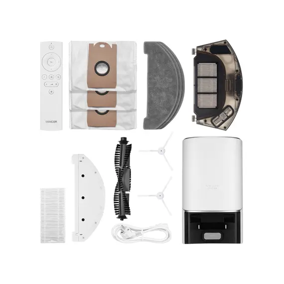 რობოტი მტვერსასრუტი Sencor SRV 9385WH Robotic Vacuum Cleaner, 7 imageრობოტი მტვერსასრუტი Sencor SRV 9385WH Robotic Vacuum Cleaner, 7 imageრობოტი მტვერსასრუტი Sencor SRV 9385WH Robotic Vacuum Cleaner, 7 image