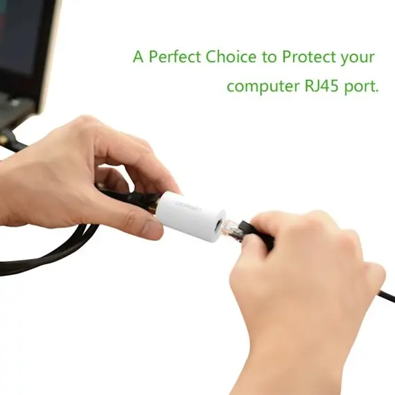 ქსელის კაბელის გადასაბმელი UGREEN NW116 (20391) RJ45 Ethernet adapter 8P8C Female anti-thunder Rj45 connector Network extension cable adapter Ethernet cable (White), 3 imageქსელის კაბელის გადასაბმელი UGREEN NW116 (20391) RJ45 Ethernet adapter 8P8C Female anti-thunder Rj45 connector Network extension cable adapter Ethernet cable (White), 3 imageქსელის კაბელის გადასაბმელი UGREEN NW116 (20391) RJ45 Ethernet adapter 8P8C Female anti-thunder Rj45 connector Network extension cable adapter Ethernet cable (White), 3 image
