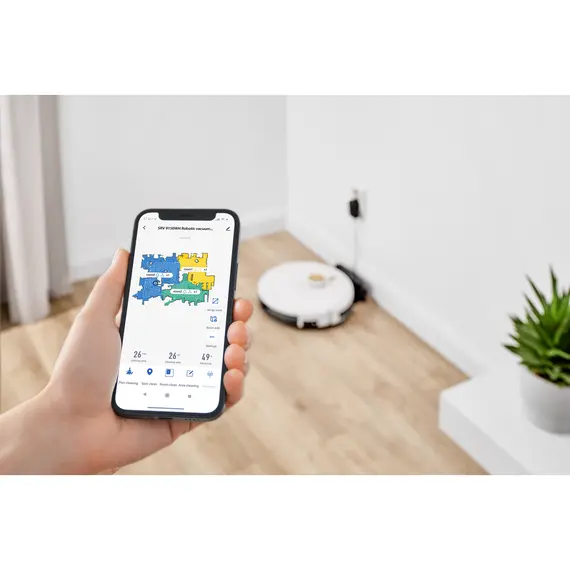 რობოტი მტვერსასრუტი Sencor SRV 9150WH Robotic, 9 imageრობოტი მტვერსასრუტი Sencor SRV 9150WH Robotic, 9 imageრობოტი მტვერსასრუტი Sencor SRV 9150WH Robotic, 9 image