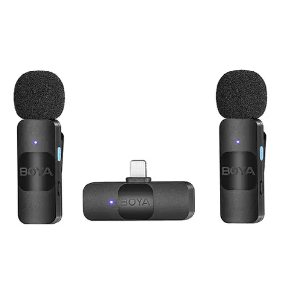 მიკროფონი Boya BY-V2 Ultracompact 2.4GHz Wireless Microphone System, 2 imageმიკროფონი Boya BY-V2 Ultracompact 2.4GHz Wireless Microphone System, 2 imageმიკროფონი Boya BY-V2 Ultracompact 2.4GHz Wireless Microphone System, 2 image