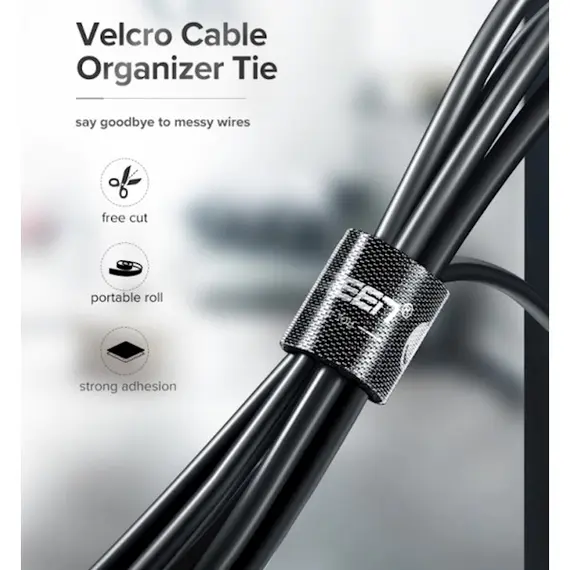 Cable Manager UGREEN LP124 (40356) Cable Organizer 5m Black, 4 imageCable Manager UGREEN LP124 (40356) Cable Organizer 5m Black, 4 imageCable Manager UGREEN LP124 (40356) Cable Organizer 5m Black, 4 image