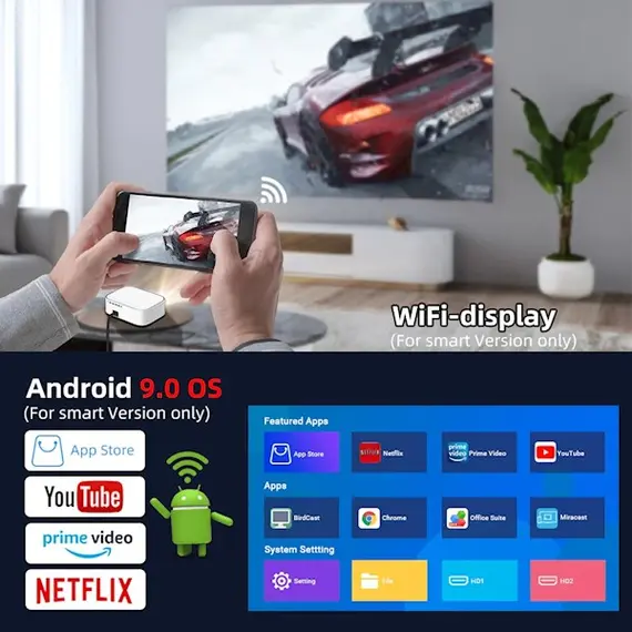 Projector BYINTEK K45, 4 imageProjector BYINTEK K45, 4 imageProjector BYINTEK K45, 4 image