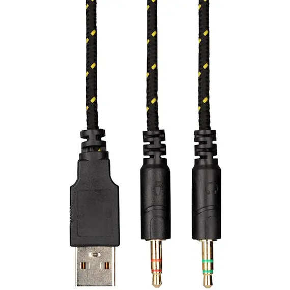 ყურსასმენი 2E HG300 LED, 3.5mm, Gaming Headset Black, 7 imageყურსასმენი 2E HG300 LED, 3.5mm, Gaming Headset Black, 7 imageყურსასმენი 2E HG300 LED, 3.5mm, Gaming Headset Black, 7 image