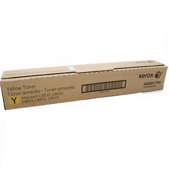 Xenox Cartridge 006R01704 Toner Cartridge Yellow AltaLink C8030 / C8035 / C8045 / C8055 / C8070 (15000 Pages), 2 imageXenox Cartridge 006R01704 Toner Cartridge Yellow AltaLink C8030 / C8035 / C8045 / C8055 / C8070 (15000 Pages), 2 imageXenox Cartridge 006R01704 Toner Cartridge Yellow AltaLink C8030 / C8035 / C8045 / C8055 / C8070 (15000 Pages), 2 image