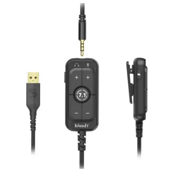 Headphone A4tech Bloody M590i 7.1 Gaming Headset Lime, 3 imageHeadphone A4tech Bloody M590i 7.1 Gaming Headset Lime, 3 imageHeadphone A4tech Bloody M590i 7.1 Gaming Headset Lime, 3 image