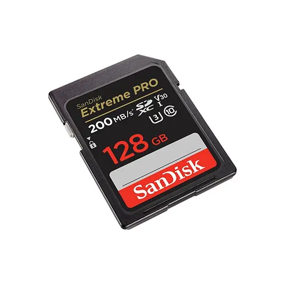 მეხსიერების ბარათი SanDisk 128GB Extreme PRO SD/XC UHS-I Card 200MB/S V30/4K Class 10 SDSDXXD-128G-GN4IN, 2 imageმეხსიერების ბარათი SanDisk 128GB Extreme PRO SD/XC UHS-I Card 200MB/S V30/4K Class 10 SDSDXXD-128G-GN4IN, 2 imageმეხსიერების ბარათი SanDisk 128GB Extreme PRO SD/XC UHS-I Card 200MB/S V30/4K Class 10 SDSDXXD-128G-GN4IN, 2 image
