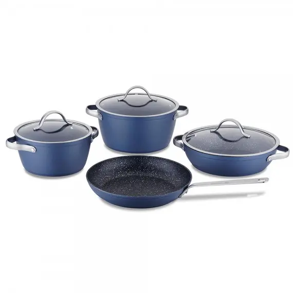 Set of pots KORKMAZ A2863 AZURA COOKWARE 6 pcsSet of pots KORKMAZ A2863 AZURA COOKWARE 6 pcsSet of pots KORKMAZ A2863 AZURA COOKWARE 6 pcs