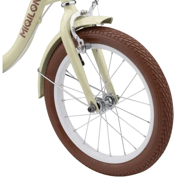 Children's bicycle MIQILONG BICYCLE LS 16" BEIGE, 5 imageChildren's bicycle MIQILONG BICYCLE LS 16" BEIGE, 5 imageChildren's bicycle MIQILONG BICYCLE LS 16" BEIGE, 5 image