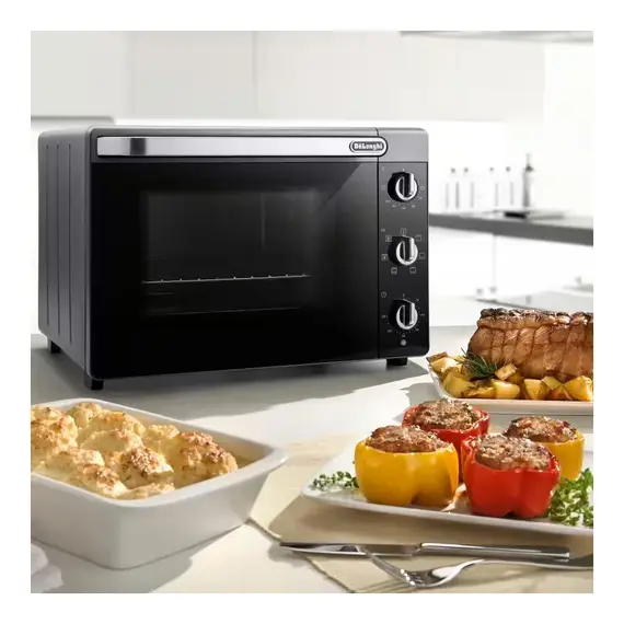 ელექტრო ღუმელი Delonghi EO40123.S, 3 imageელექტრო ღუმელი Delonghi EO40123.S, 3 imageელექტრო ღუმელი Delonghi EO40123.S, 3 image