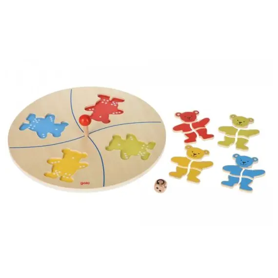 სამაგიდო თამაში Goki Board game Funny Bears 56941G, 2 imageსამაგიდო თამაში Goki Board game Funny Bears 56941G, 2 imageსამაგიდო თამაში Goki Board game Funny Bears 56941G, 2 image