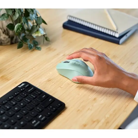 მაუსი Trust 25042 Mydo, Wireless, USB, Mouse, Green, 5 imageმაუსი Trust 25042 Mydo, Wireless, USB, Mouse, Green, 5 imageმაუსი Trust 25042 Mydo, Wireless, USB, Mouse, Green, 5 image