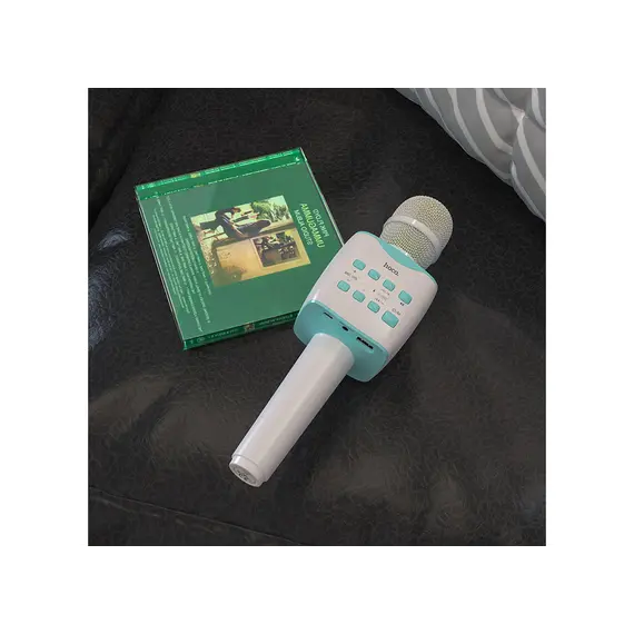 კარაოკე მიკროფონი HOCO BK5 Cantando karaoke microphone - Blue, 4 imageკარაოკე მიკროფონი HOCO BK5 Cantando karaoke microphone - Blue, 4 imageკარაოკე მიკროფონი HOCO BK5 Cantando karaoke microphone - Blue, 4 image