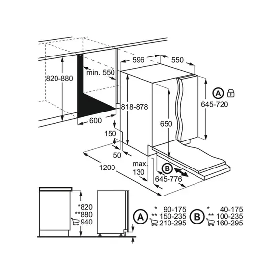 Built-in dishwasher ELECTROLUX EEM48300L, 6 imageBuilt-in dishwasher ELECTROLUX EEM48300L, 6 imageBuilt-in dishwasher ELECTROLUX EEM48300L, 6 image