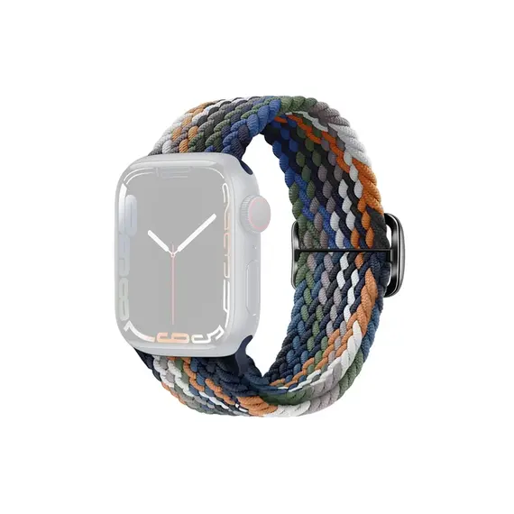 Smart Watch Strap TVC Apple Watch Series 10 42mm / 9 8 7 41mm / SE (2023) SE (2022) SE 6 5 4 40mm / 3 2 1 38mm Watch Band Braided Nylon Strap - Denim Multi-Color, 2 imageSmart Watch Strap TVC Apple Watch Series 10 42mm / 9 8 7 41mm / SE (2023) SE (2022) SE 6 5 4 40mm / 3 2 1 38mm Watch Band Braided Nylon Strap - Denim Multi-Color, 2 imageSmart Watch Strap TVC Apple Watch Series 10 42mm / 9 8 7 41mm / SE (2023) SE (2022) SE 6 5 4 40mm / 3 2 1 38mm Watch Band Braided Nylon Strap - Denim Multi-Color, 2 image