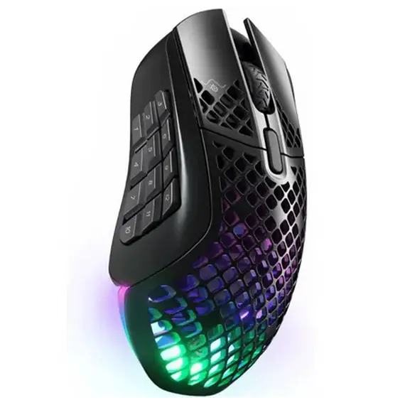 მაუსი SteelSeries Aerox 9, RGB, USB-A/WL/BT, blackმაუსი SteelSeries Aerox 9, RGB, USB-A/WL/BT, blackმაუსი SteelSeries Aerox 9, RGB, USB-A/WL/BT, black