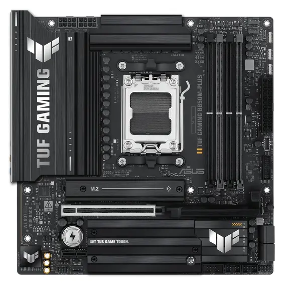 დედა დაფა ASUS Motherboard TUF GAMING B850M-PLUS sAM5 B850 4xDDR5 M.2 HDMI DP mATXდედა დაფა ASUS Motherboard TUF GAMING B850M-PLUS sAM5 B850 4xDDR5 M.2 HDMI DP mATXდედა დაფა ASUS Motherboard TUF GAMING B850M-PLUS sAM5 B850 4xDDR5 M.2 HDMI DP mATX