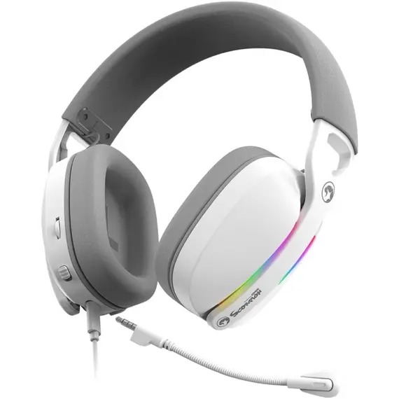 ყურსასმენი MARVO HG9086 WH Pulz 70S White Wired Headsetყურსასმენი MARVO HG9086 WH Pulz 70S White Wired Headsetყურსასმენი MARVO HG9086 WH Pulz 70S White Wired Headset