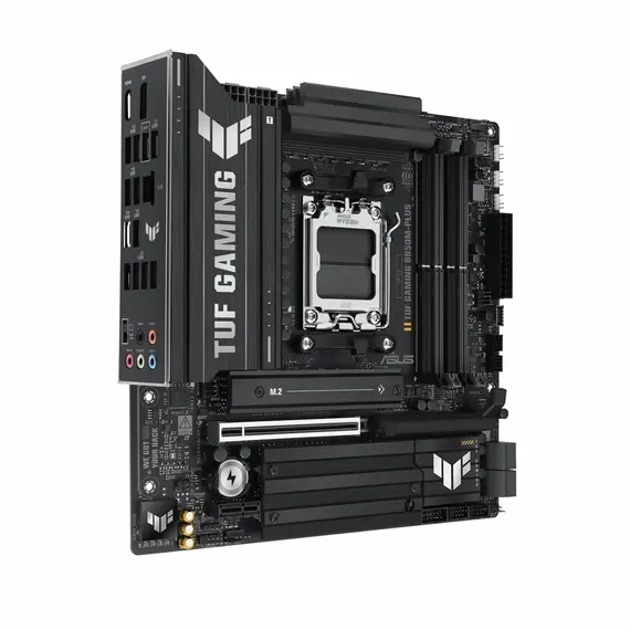 დედა დაფა ASUS Motherboard TUF GAMING B850M-PLUS sAM5 B850 4xDDR5 M.2 HDMI DP mATX, 2 imageდედა დაფა ASUS Motherboard TUF GAMING B850M-PLUS sAM5 B850 4xDDR5 M.2 HDMI DP mATX, 2 imageდედა დაფა ASUS Motherboard TUF GAMING B850M-PLUS sAM5 B850 4xDDR5 M.2 HDMI DP mATX, 2 image