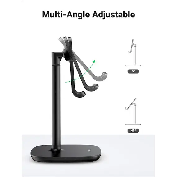 მობილურის დამჭერი UGREEN LP280 (80194), Adjustable Desk Phone Holder, Black, 2 imageმობილურის დამჭერი UGREEN LP280 (80194), Adjustable Desk Phone Holder, Black, 2 imageმობილურის დამჭერი UGREEN LP280 (80194), Adjustable Desk Phone Holder, Black, 2 image