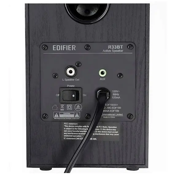 Speaker Edifier R33BT, 10W, Bluetooth, Active Computer Speakers, Black, 5 imageSpeaker Edifier R33BT, 10W, Bluetooth, Active Computer Speakers, Black, 5 imageSpeaker Edifier R33BT, 10W, Bluetooth, Active Computer Speakers, Black, 5 image