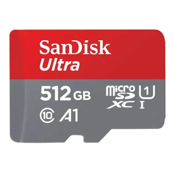 მეხსიერების ბარათი SanDisk 512GB Ultra MicroSD/HC UHS-I Card 150MB/S Class 10 SDSQUAC-512G-GN6MNმეხსიერების ბარათი SanDisk 512GB Ultra MicroSD/HC UHS-I Card 150MB/S Class 10 SDSQUAC-512G-GN6MNმეხსიერების ბარათი SanDisk 512GB Ultra MicroSD/HC UHS-I Card 150MB/S Class 10 SDSQUAC-512G-GN6MN