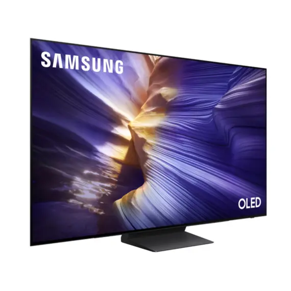 ტელევიზორი Samsung QE55S90FAUXRU OLED Vision AI Smart TV 4K 3840x2160 120Hz (Up to 144Hz) HDR10+ Wi-Fi5 BT5.3 40W 300x200, 2 imageტელევიზორი Samsung QE55S90FAUXRU OLED Vision AI Smart TV 4K 3840x2160 120Hz (Up to 144Hz) HDR10+ Wi-Fi5 BT5.3 40W 300x200, 2 imageტელევიზორი Samsung QE55S90FAUXRU OLED Vision AI Smart TV 4K 3840x2160 120Hz (Up to 144Hz) HDR10+ Wi-Fi5 BT5.3 40W 300x200, 2 image