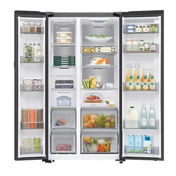 მაცივარი SAMSUNG RS80F65M1BWR FS 178x59.5x71.6 680 LT NF Inventer Clean Black Side-by-Side, 2 imageმაცივარი SAMSUNG RS80F65M1BWR FS 178x59.5x71.6 680 LT NF Inventer Clean Black Side-by-Side, 2 imageმაცივარი SAMSUNG RS80F65M1BWR FS 178x59.5x71.6 680 LT NF Inventer Clean Black Side-by-Side, 2 image