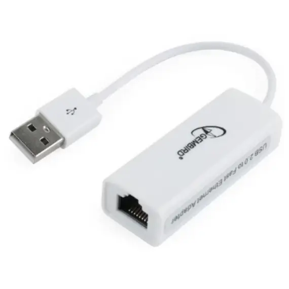 ადაპტერი Gembird NIC-U2-02 USB 2.0 LAN adapterადაპტერი Gembird NIC-U2-02 USB 2.0 LAN adapterადაპტერი Gembird NIC-U2-02 USB 2.0 LAN adapter