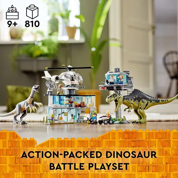 ლეგო LEGO Jurassic World Giganotosaurus & Therizinosaurus Attack 24, 2 imageლეგო LEGO Jurassic World Giganotosaurus & Therizinosaurus Attack 24, 2 imageლეგო LEGO Jurassic World Giganotosaurus & Therizinosaurus Attack 24, 2 image