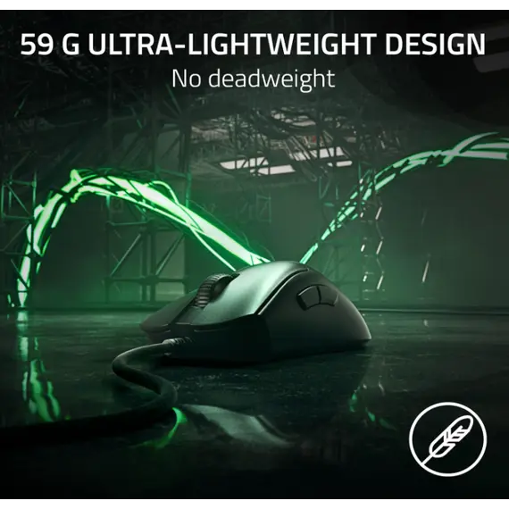 მაუსი Razer Mouse DeathAdder V3, USB-A, black, 2 imageმაუსი Razer Mouse DeathAdder V3, USB-A, black, 2 imageმაუსი Razer Mouse DeathAdder V3, USB-A, black, 2 image