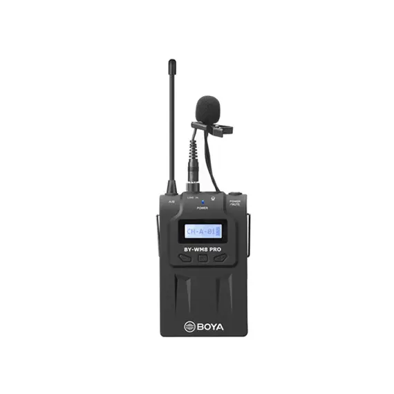 Microphone BOYA BY-WM8 PRO-K1 UHF Wireless microphone, 3 imageMicrophone BOYA BY-WM8 PRO-K1 UHF Wireless microphone, 3 imageMicrophone BOYA BY-WM8 PRO-K1 UHF Wireless microphone, 3 image