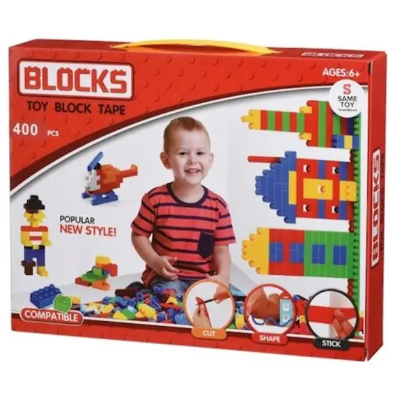 სათამაშო კონსტრუქტორი Same Toy Block Toys(400PCS) 804Utსათამაშო კონსტრუქტორი Same Toy Block Toys(400PCS) 804Utსათამაშო კონსტრუქტორი Same Toy Block Toys(400PCS) 804Ut