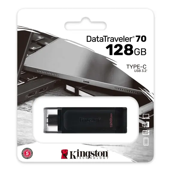USB ფლეშ მეხსიერება Kingston 128GB USB-C 3.2 Gen 1 DT70, 4 imageUSB ფლეშ მეხსიერება Kingston 128GB USB-C 3.2 Gen 1 DT70, 4 imageUSB ფლეშ მეხსიერება Kingston 128GB USB-C 3.2 Gen 1 DT70, 4 image