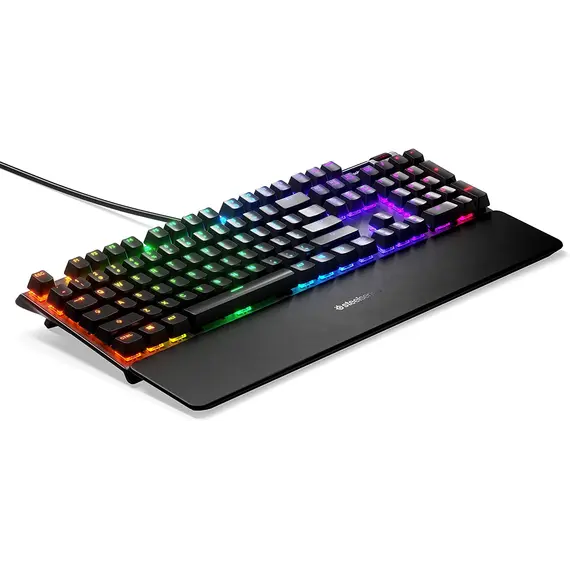 კლავიატურა SteelSeries Keyboard Apex 7 RGB 106key Brown Switch USB EN Black, 2 imageკლავიატურა SteelSeries Keyboard Apex 7 RGB 106key Brown Switch USB EN Black, 2 imageკლავიატურა SteelSeries Keyboard Apex 7 RGB 106key Brown Switch USB EN Black, 2 image