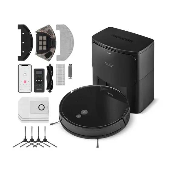 რობოტი მტვერსასრუტი Sencor SRV 6485BK Robot Vacuum Cleaner, 6 imageრობოტი მტვერსასრუტი Sencor SRV 6485BK Robot Vacuum Cleaner, 6 imageრობოტი მტვერსასრუტი Sencor SRV 6485BK Robot Vacuum Cleaner, 6 image
