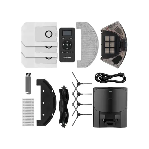 რობოტი მტვერსასრუტი Sencor SRV 6485BK Robot Vacuum Cleaner, 7 imageრობოტი მტვერსასრუტი Sencor SRV 6485BK Robot Vacuum Cleaner, 7 imageრობოტი მტვერსასრუტი Sencor SRV 6485BK Robot Vacuum Cleaner, 7 image