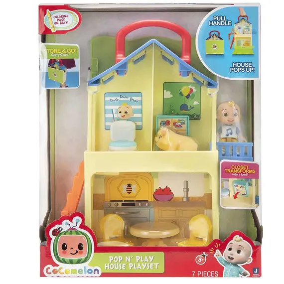 სათამაშო სახლი CoComelon Medium Playset CoComelon's Pop n' Play Houseსათამაშო სახლი CoComelon Medium Playset CoComelon's Pop n' Play Houseსათამაშო სახლი CoComelon Medium Playset CoComelon's Pop n' Play House