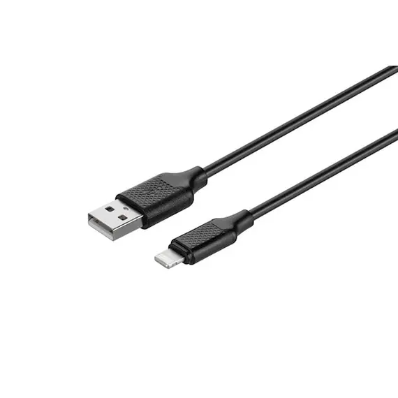 მობილურის სადენი KITs USB 2.0 to Lightning cable, 2A, black, 1m, KITS-W-003მობილურის სადენი KITs USB 2.0 to Lightning cable, 2A, black, 1m, KITS-W-003მობილურის სადენი KITs USB 2.0 to Lightning cable, 2A, black, 1m, KITS-W-003