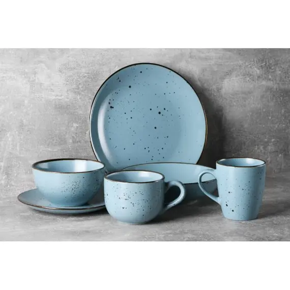 Ceramic plate Ardesto Soup bowl Bagheria, 20 сm, Misty blue, ceramics, 2 imageCeramic plate Ardesto Soup bowl Bagheria, 20 сm, Misty blue, ceramics, 2 imageCeramic plate Ardesto Soup bowl Bagheria, 20 сm, Misty blue, ceramics, 2 image