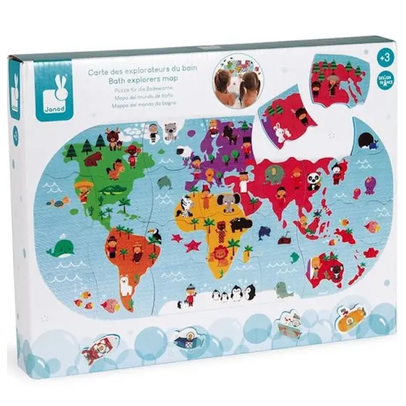 აბაზანის ფაზლი Janod Bath Explorers Mapაბაზანის ფაზლი Janod Bath Explorers Mapაბაზანის ფაზლი Janod Bath Explorers Map
