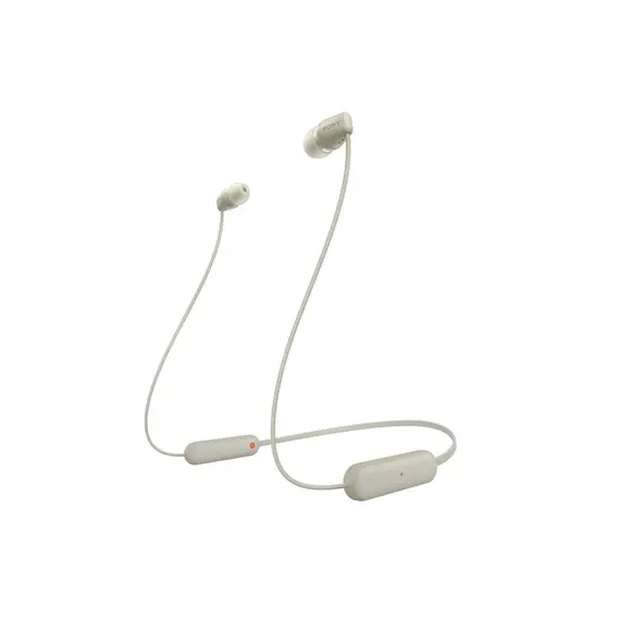 Headphone Sony WI-C100 Wireless In-Ear Earphones WIC100C.E - BeigeHeadphone Sony WI-C100 Wireless In-Ear Earphones WIC100C.E - BeigeHeadphone Sony WI-C100 Wireless In-Ear Earphones WIC100C.E - Beige